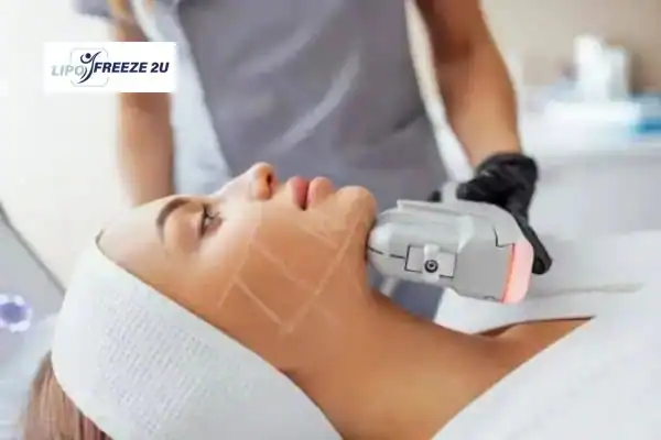 image of HIFU Kew treatment in progress.