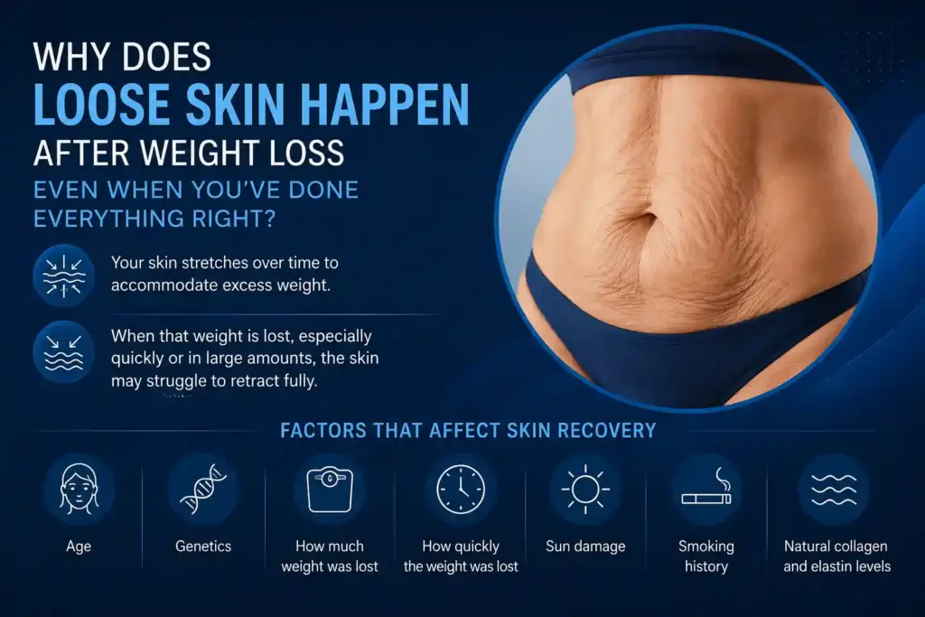 Why Does Loose Skin Happen After Weight Loss Even When You’ve Done Everything Right Kew?