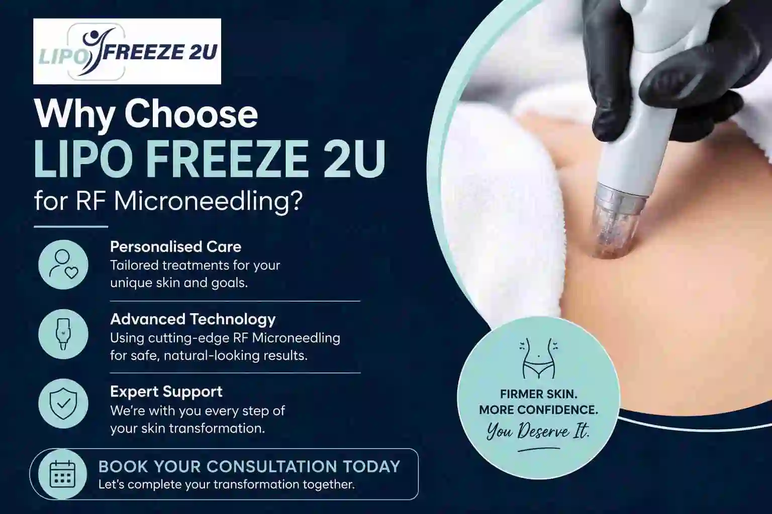 Why Choose LIPO FREEZE 2U for RF Microneedling Kew?